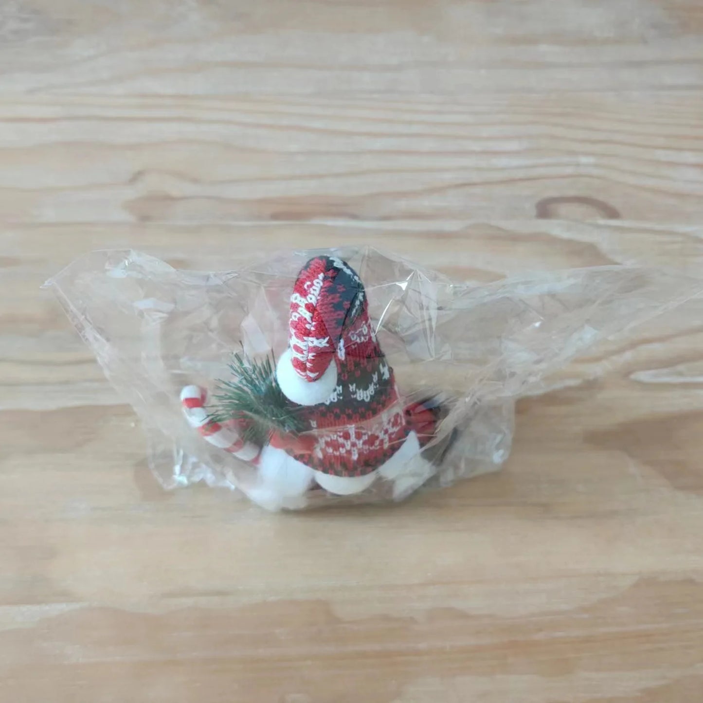 2pcs Santa Claus & Gnome Ornaments – Christmas Couple Doll Decorations for Home