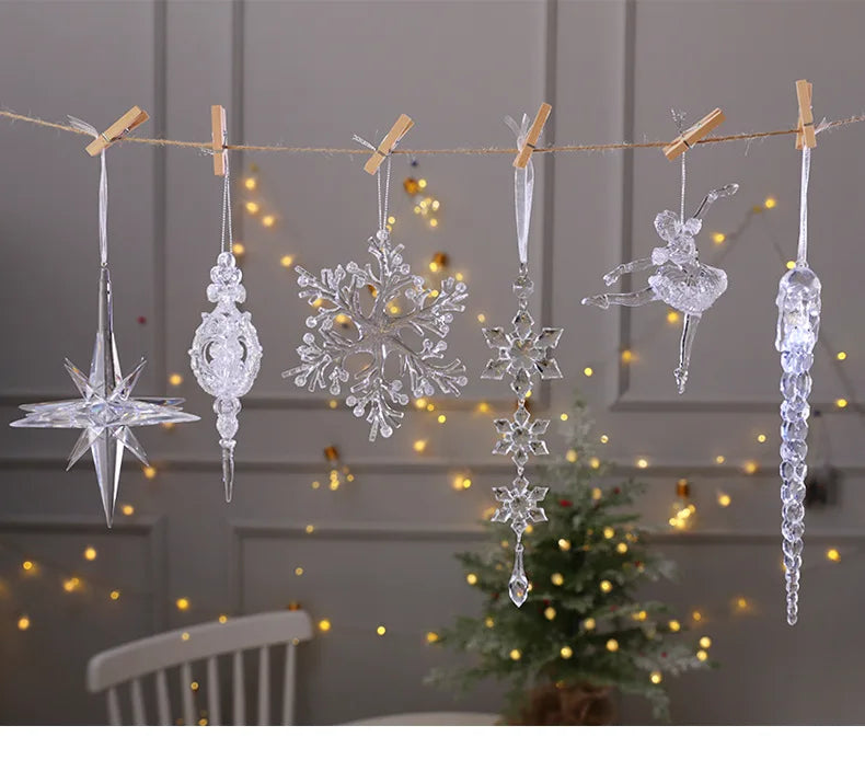 Christmas Tree Hanging Ornaments – Festive Pendants for Home Décor & Xmas Celebrations