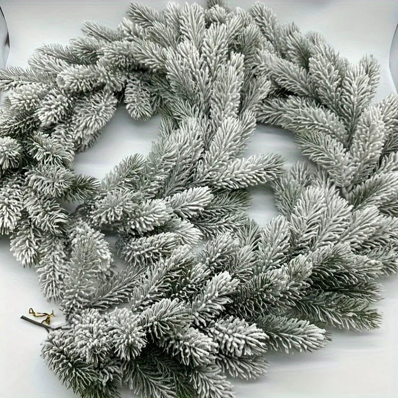 Realistic Cedar Christmas Garland | 1.9m Soft, Fade-Resistant Greenery for Indoor & Outdoor Decor