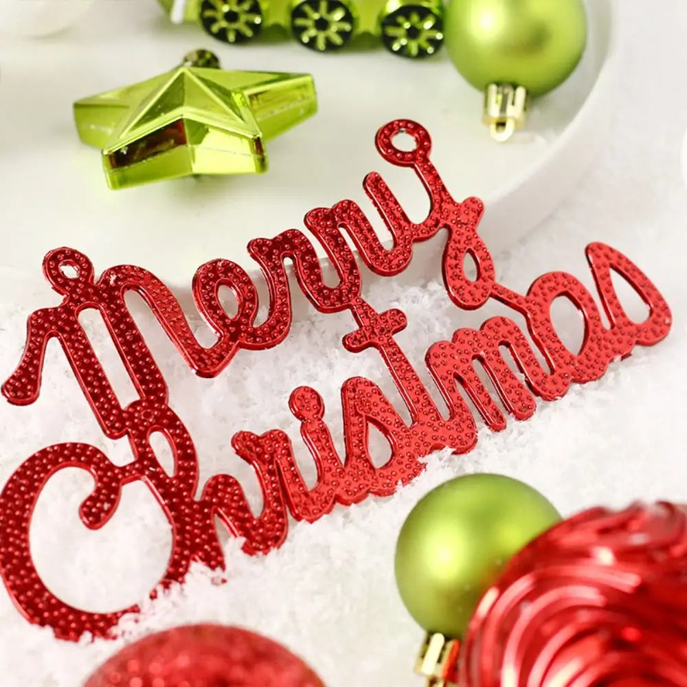 65pcs Shatterproof Christmas Baubles – Painted Tree Ornaments for Xmas & New Year