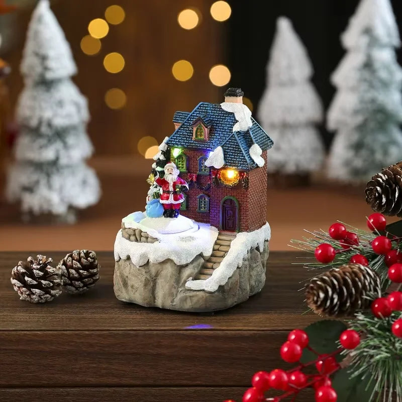 Glowing Christmas Music Box – Octave Ornament with Lights, Kids Gift & Festive Home Décor