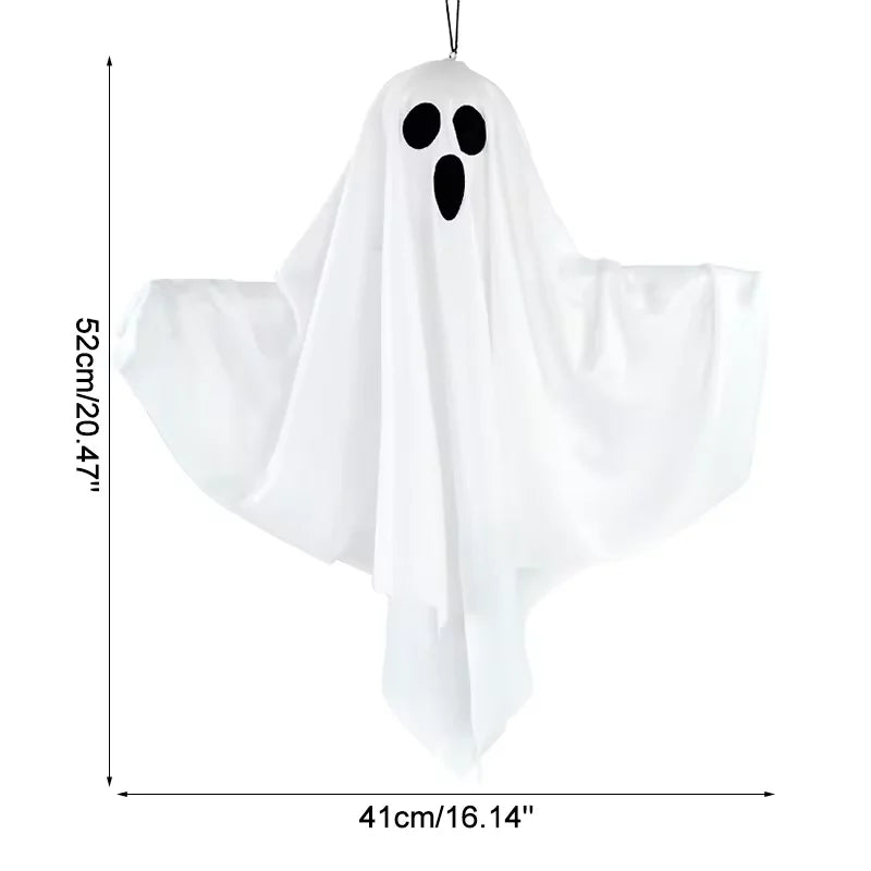 Halloween LED Ghost Hanging Light – Outdoor & Indoor Ghost Decoration for Home, Party, Bar & Horror Props