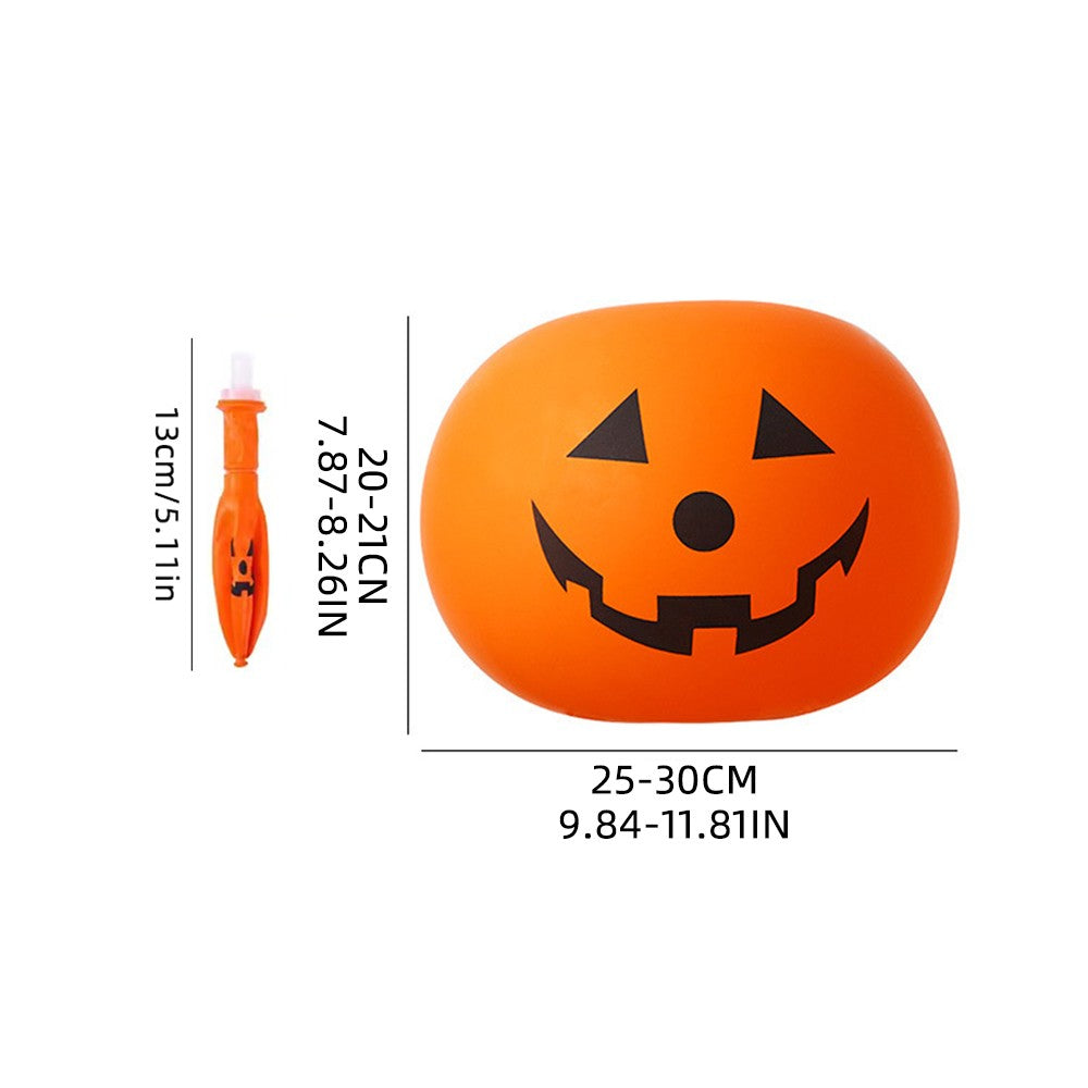 5PCS Inflatable Halloween Pumpkins with LED Lights – Outdoor Garden & Party Decoration