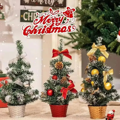 20/30/40cm Artificial Christmas Tree – Mini Festive Tree for Home, Bedroom & Party Décor