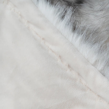 Luxury Faux Fox Fur Blanket – Super Soft Fuzzy Throw for Bed, Sofa & Home Décor