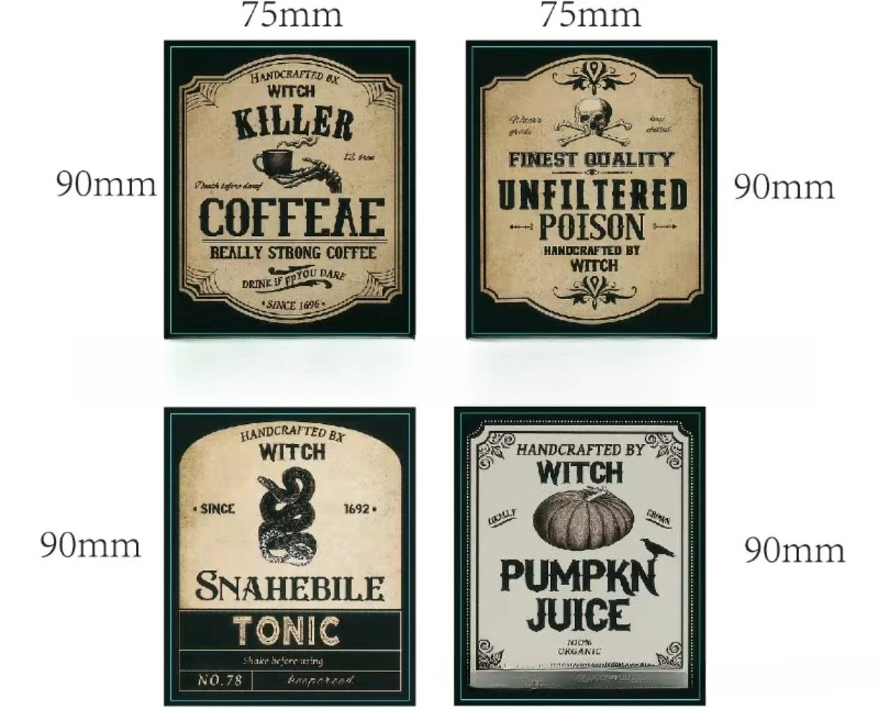 Magic Floating Bottle Diffuser – Dark Wizard Halloween Bowl Decoration for Indoor Home, Bar, and Party