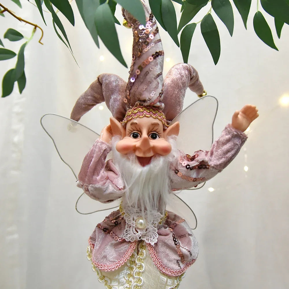 50cm Christmas Elf Doll – Festive Hanging or Standing Decoration for Home & Gifts