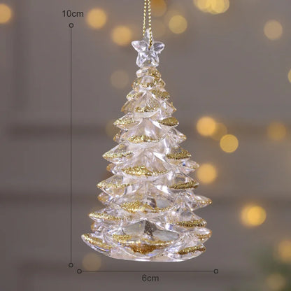 Christmas Tree Hanging Ornaments – Festive Pendants for Home Décor & Xmas Celebrations