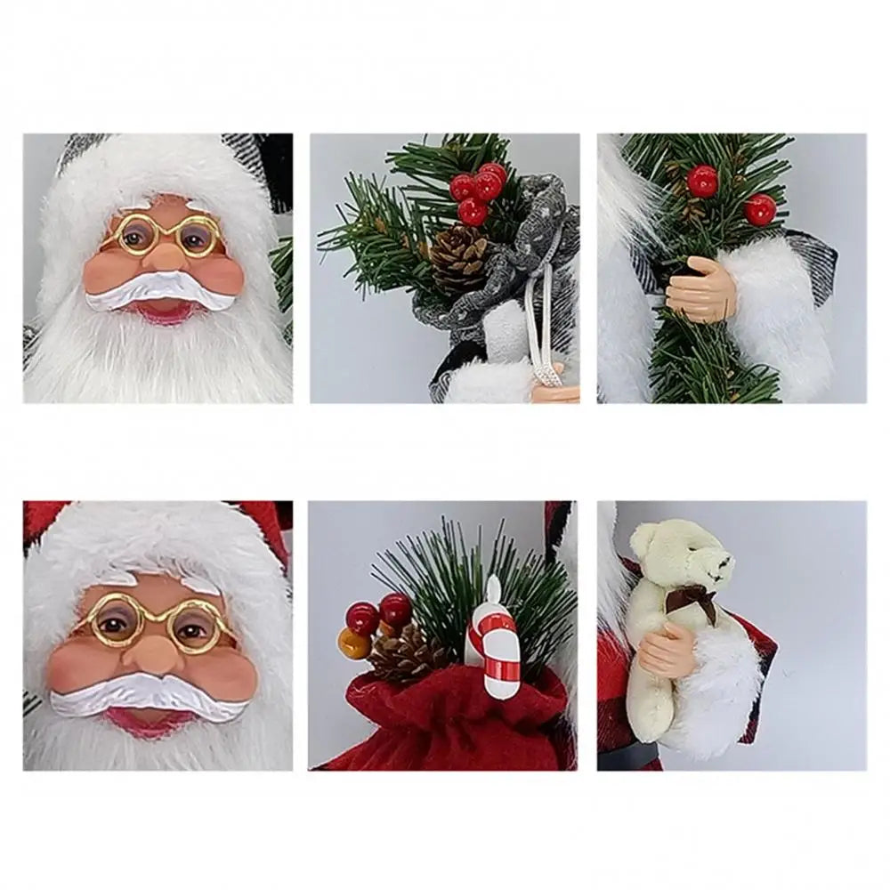 12" Standing Chef Santa Claus – Christmas Decoration & Holiday Ornament for Home