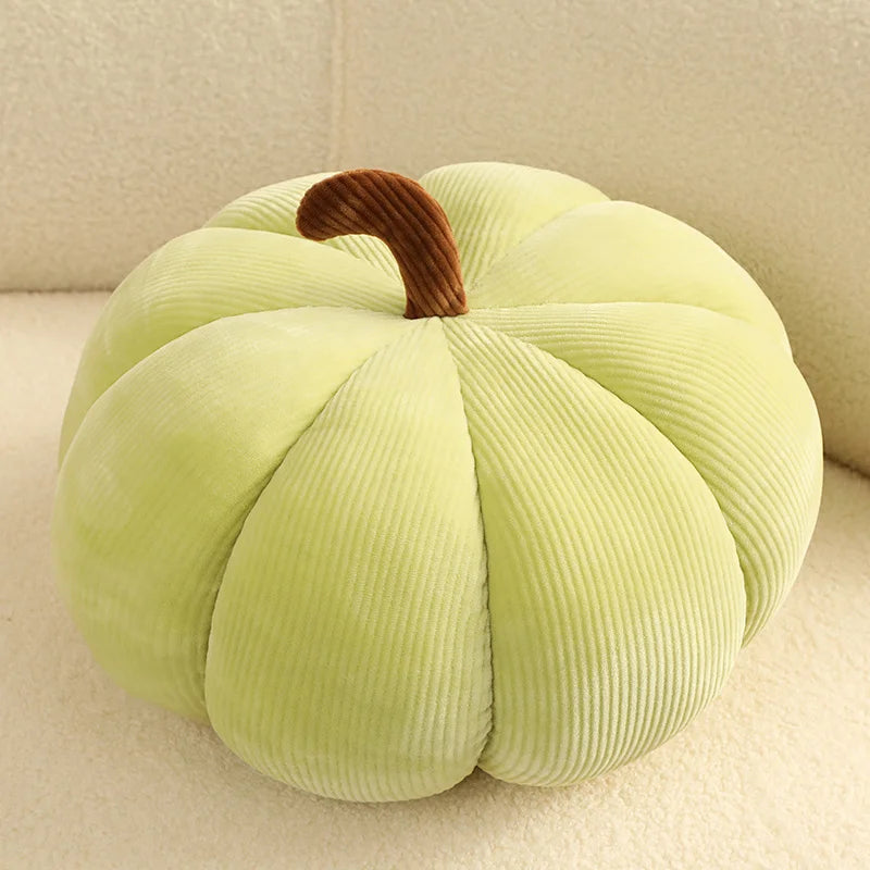 Large Halloween Pumpkin Plush Pillow – Soft Stuffed Pumpkin for Holiday & Seasonal Home Décor