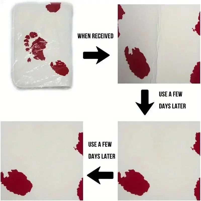 Halloween & Autumn/Fall Floor Mat – Anti-Slip Entry Door Rug for Kitchen, Outdoor Patio & Holiday Home Décor