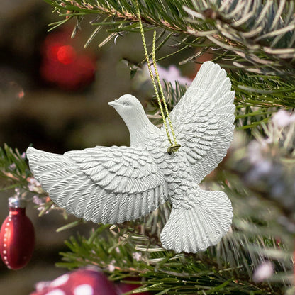 Friendship Doves Christmas Ornament Set | Home Alone 2 Inspired Resin Tree Decoration
