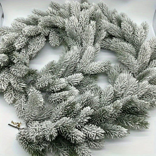 Realistic Cedar Christmas Garland | 1.9m Soft, Fade-Resistant Greenery for Indoor & Outdoor Decor