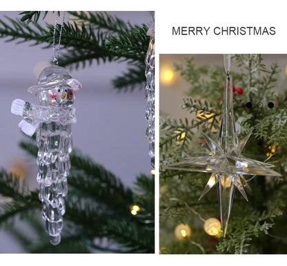 Christmas Tree Hanging Ornaments – Festive Pendants for Home Décor & Xmas Celebrations