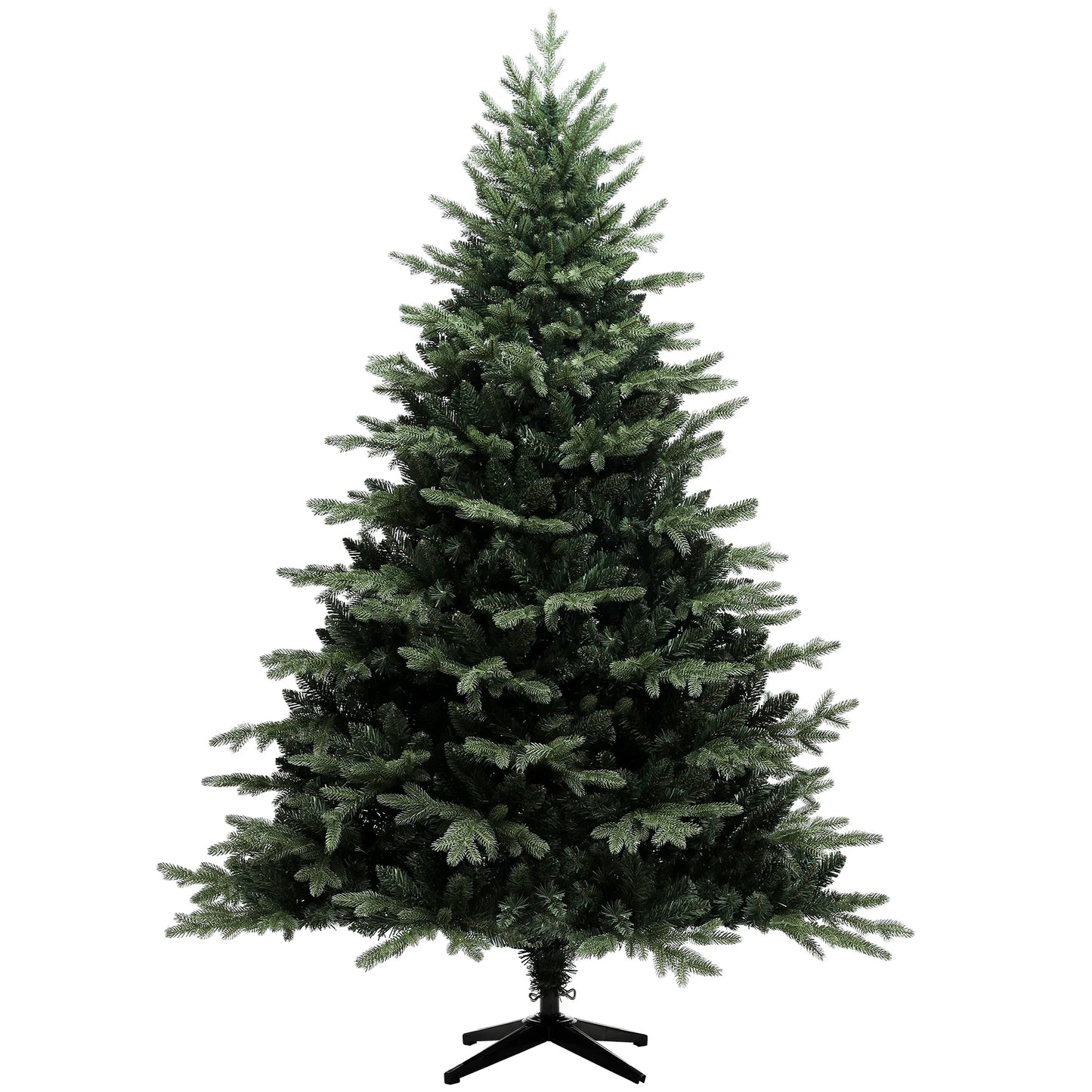 7ft Artificial Spruce Christmas Tree – Full 3116-Branch Festive Tree for Home & Office