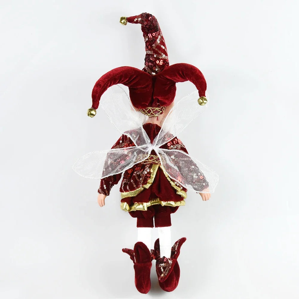 50cm Christmas Elf Doll – Festive Hanging or Standing Decoration for Home & Gifts