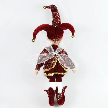 50cm Christmas Elf Doll – Festive Hanging or Standing Decoration for Home & Gifts