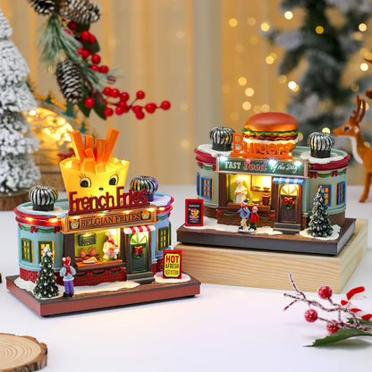 Glowing Christmas Music Box – Octave Ornament with Lights, Kids Gift & Festive Home Décor