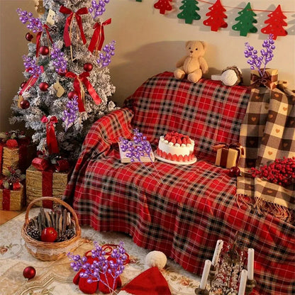 Artificial Berry Bouquet Ornaments – Set of 10 Christmas Tree Decorations