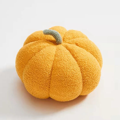 Large Halloween Pumpkin Plush Pillow – Soft Stuffed Pumpkin for Holiday & Seasonal Home Décor