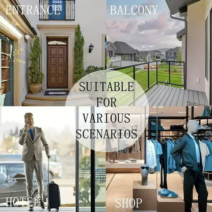 Halloween & Autumn/Fall Floor Mat – Anti-Slip Entry Door Rug for Kitchen, Outdoor Patio & Holiday Home Décor