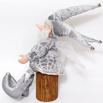 50cm Christmas Elf Doll – Festive Hanging or Standing Decoration for Home & Gifts