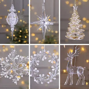Christmas Tree Hanging Ornaments – Festive Pendants for Home Décor & Xmas Celebrations