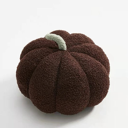 Large Halloween Pumpkin Plush Pillow – Soft Stuffed Pumpkin for Holiday & Seasonal Home Décor