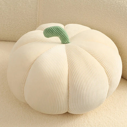 Large Halloween Pumpkin Plush Pillow – Soft Stuffed Pumpkin for Holiday & Seasonal Home Décor
