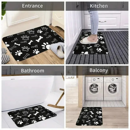 Halloween & Autumn/Fall Floor Mat – Anti-Slip Entry Door Rug for Kitchen, Outdoor Patio & Holiday Home Décor