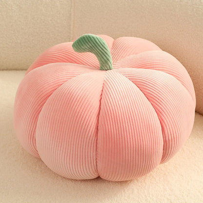 Large Halloween Pumpkin Plush Pillow – Soft Stuffed Pumpkin for Holiday & Seasonal Home Décor