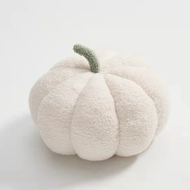 Large Halloween Pumpkin Plush Pillow – Soft Stuffed Pumpkin for Holiday & Seasonal Home Décor