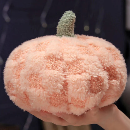 Large Halloween Pumpkin Plush Pillow – Soft Stuffed Pumpkin for Holiday & Seasonal Home Décor
