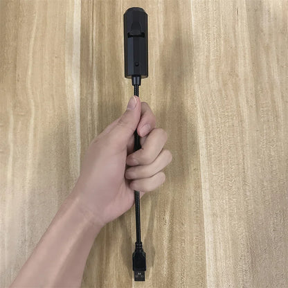 360° Rotating Skull LED Night Light with Interchangeable Faces & Palm Prints – USB-Powered Halloween Wall & Ceiling Decoration